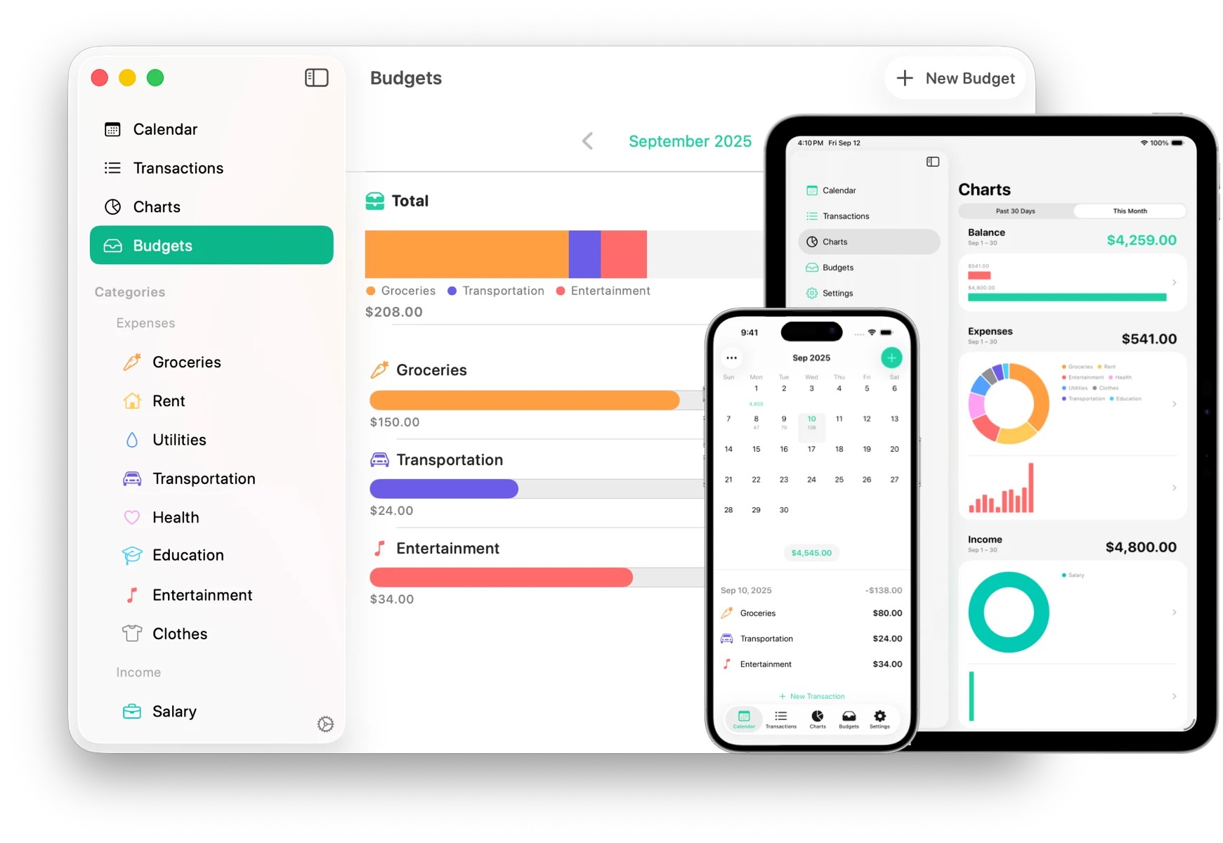 Budget Tracker: Simple Money