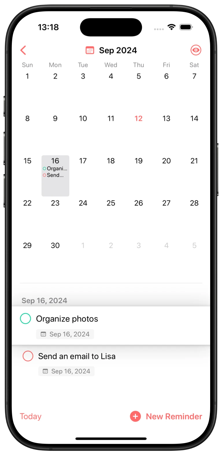 Check deadlines on the calendar.